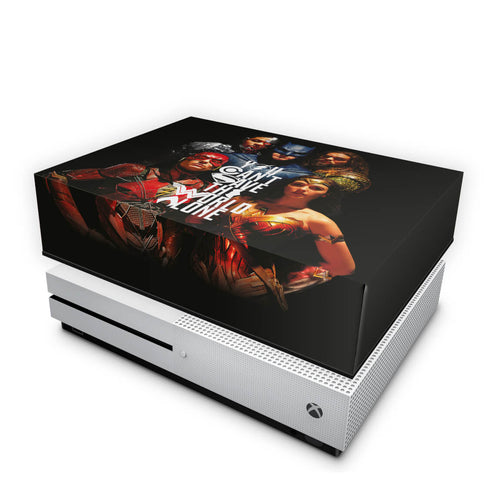 Capa Anti Poeira Xbox One Slim - Liga da Justiça