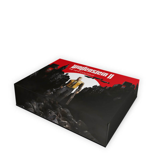 Xbox One Slim Capa Anti Poeira - Wolfenstein 2 New Order