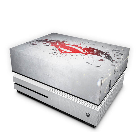 Xbox One Slim Capa Anti Poeira - Batman vs Superman Logo