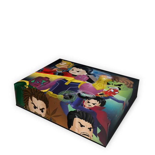 Xbox One Slim Capa Anti Poeira - Lego Avengers Vingadores