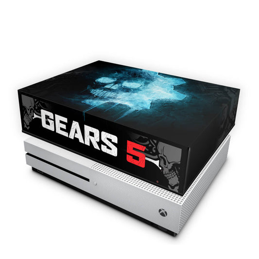 Xbox One Slim Capa Anti Poeira - Gears 5