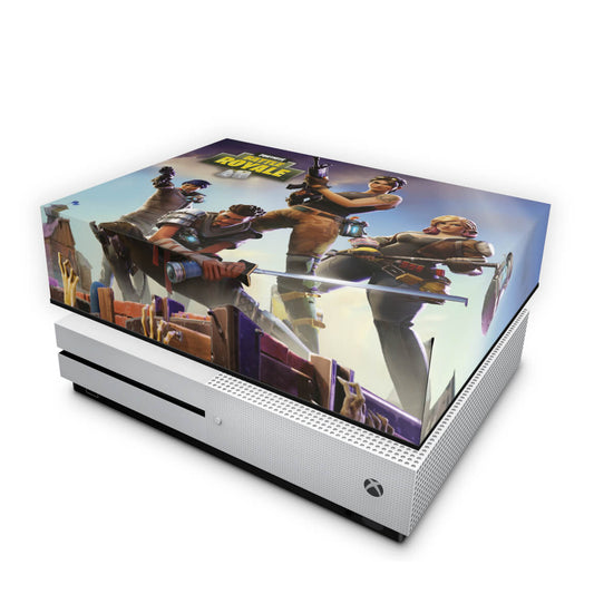 Xbox One Slim Capa Anti Poeira - Fortnite Battle Royale