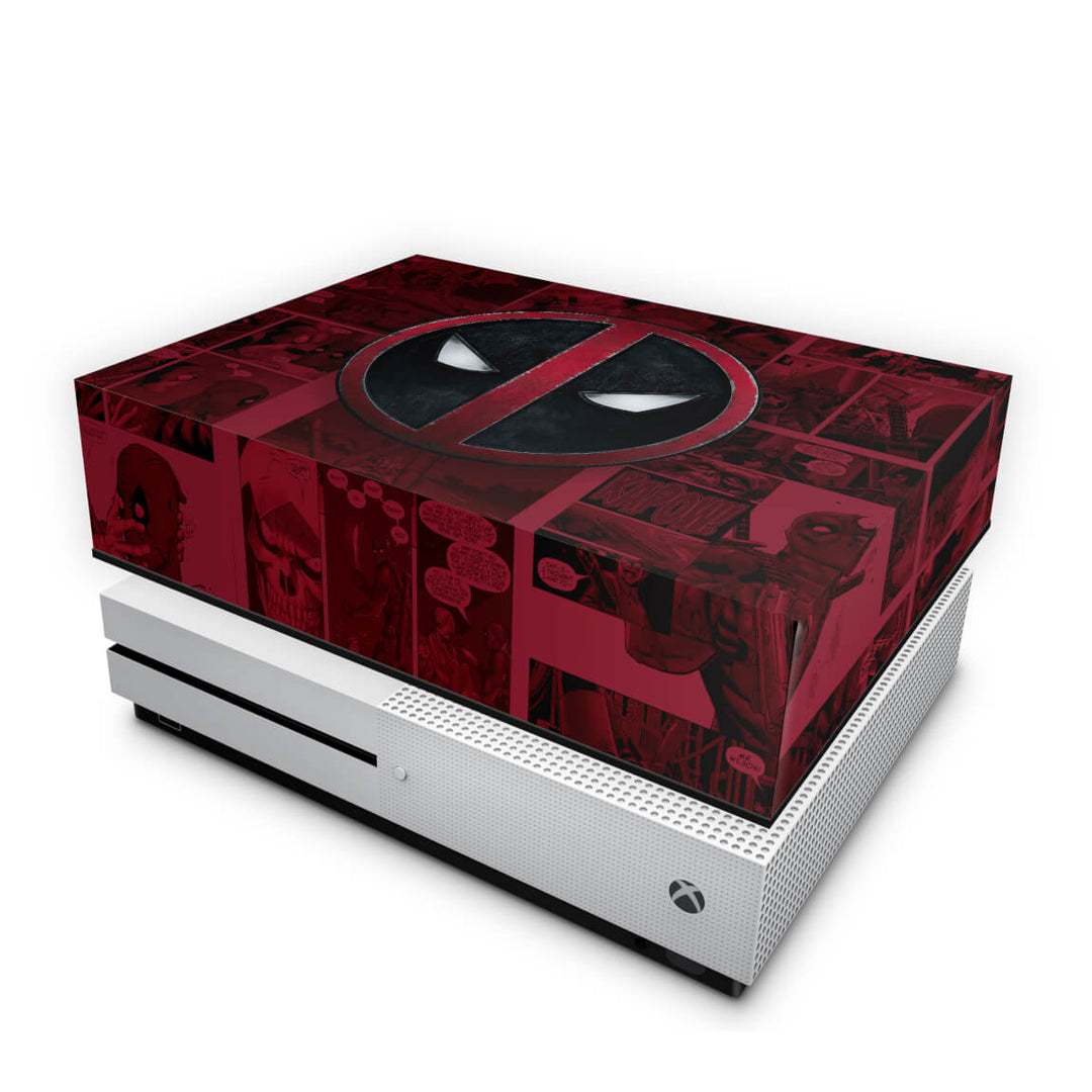 Capa Anti Poeira Xbox One Slim - Deadpool Comics