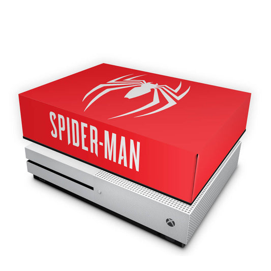 Xbox One Slim Capa Anti Poeira - Spider-man Bundle