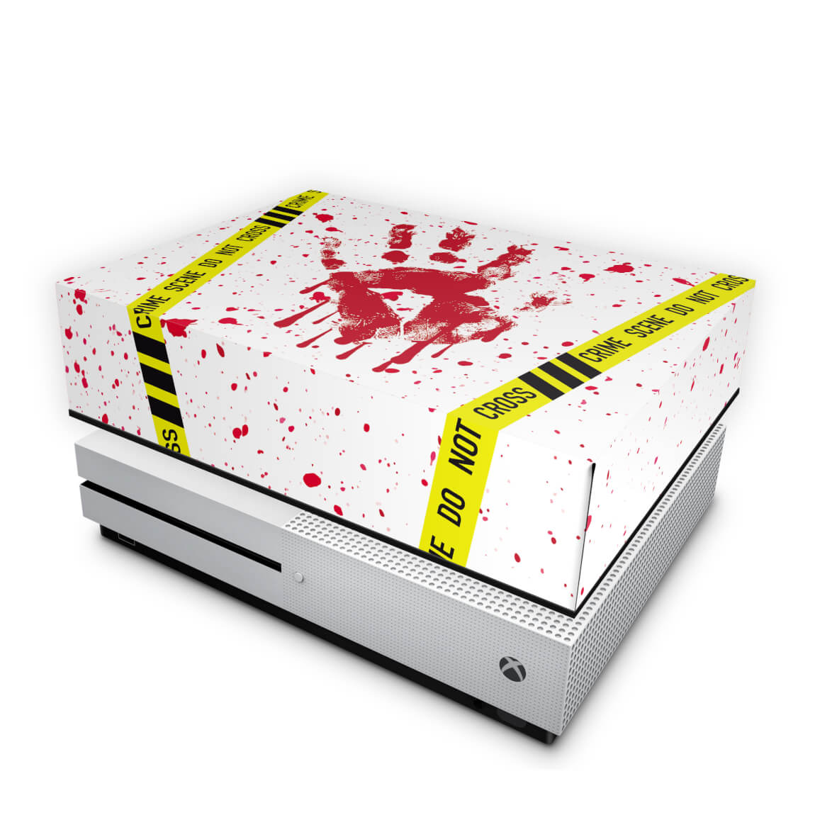 Xbox One Slim Capa Anti Poeira - Cena de Crime Scene