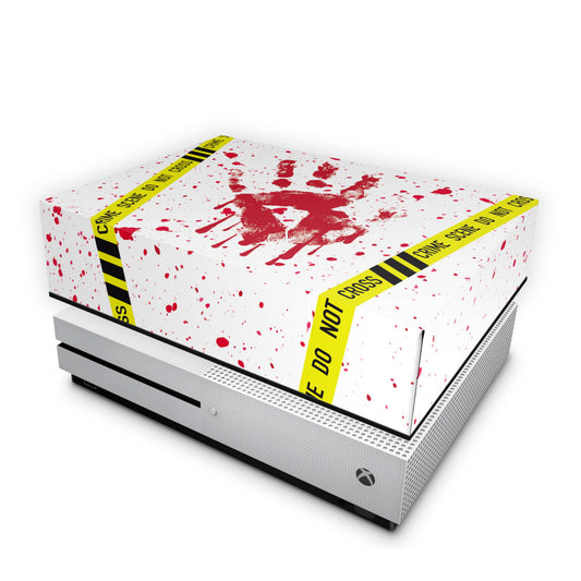 Xbox One Slim Capa Anti Poeira - Cena de Crime Scene
