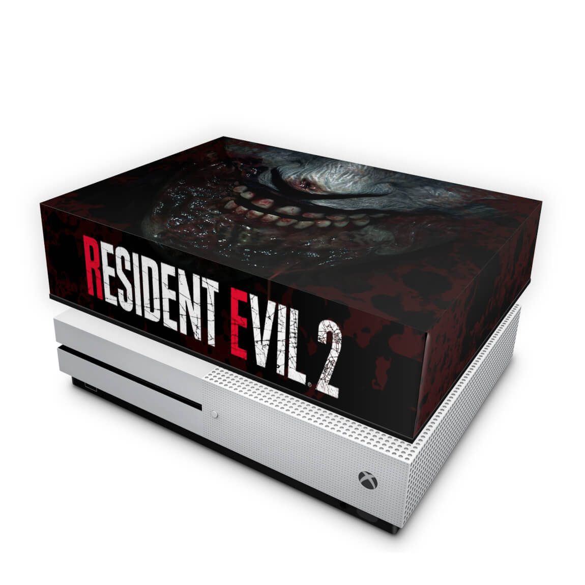 Xbox One Slim Capa Anti Poeira - Resident Evil 2 Remake