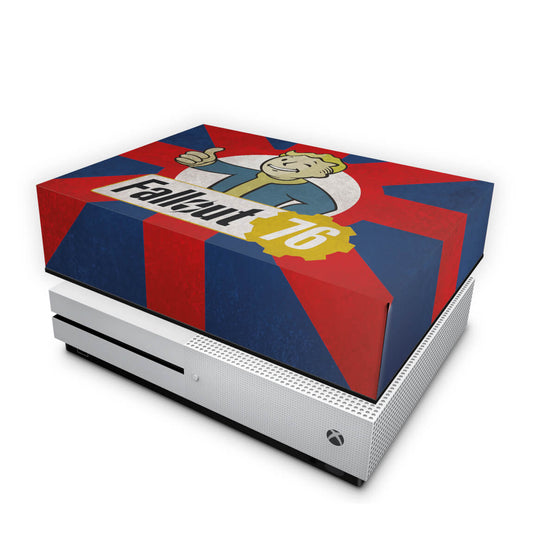 Xbox One Slim Capa Anti Poeira - Fallout 76