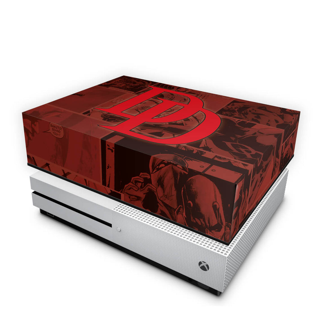 Capa Anti Poeira Xbox One Slim - Daredevil Demolidor Comics