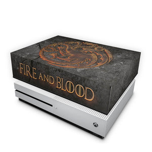 Capa Anti Poeira Xbox One Slim - Game of Thrones Targaryen