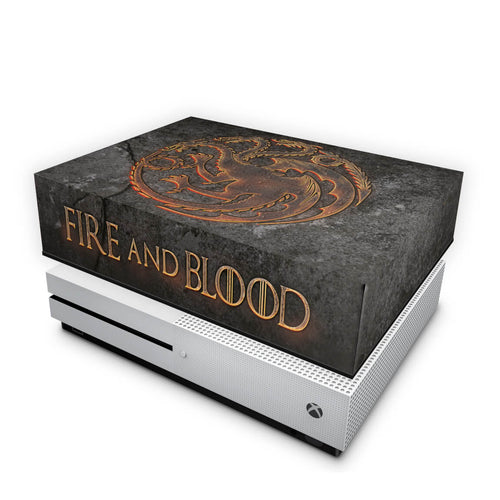 Capa Anti Poeira Xbox One Slim - Game of Thrones Targaryen