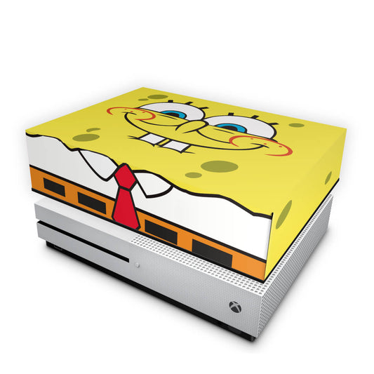 Xbox One Slim Capa Anti Poeira - Bob Esponja