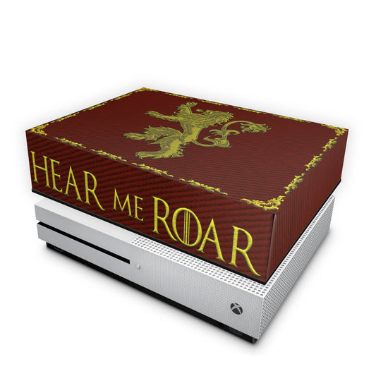 Xbox One Slim Capa Anti Poeira - Game Of Thrones Lannister