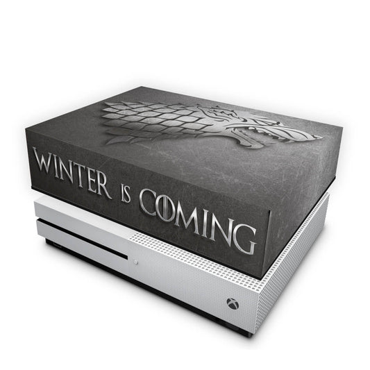 Xbox One Slim Capa Anti Poeira - Game Of Thrones Stark