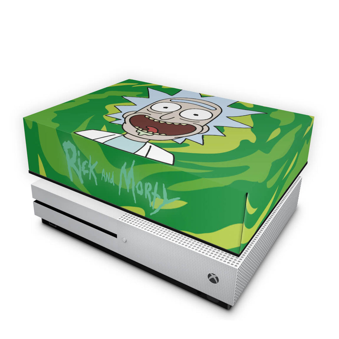 Capa Anti Poeira Xbox One Slim - Rick Rick and Morty