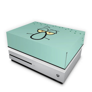 Xbox One S Slim Capa Anti Poeira - Lula Molusco Bob Esponja