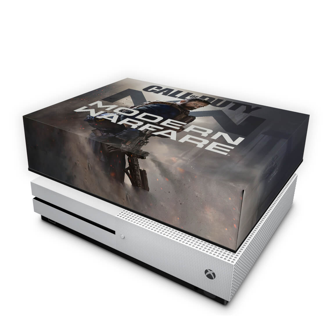 Xbox One Slim Capa Anti Poeira - Call Of Duty Modern Warfare