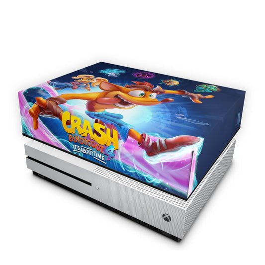 Xbox One Slim Capa Anti Poeira - Crash Bandicoot 4
