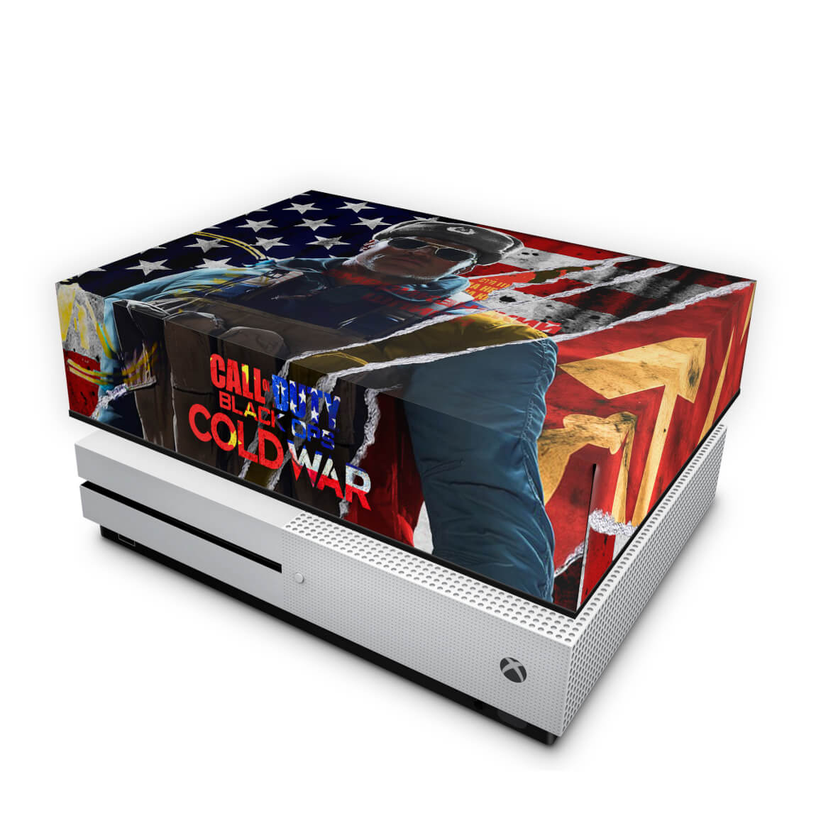 Xbox One Slim Capa Anti Poeira - Call Of Duty Cold War