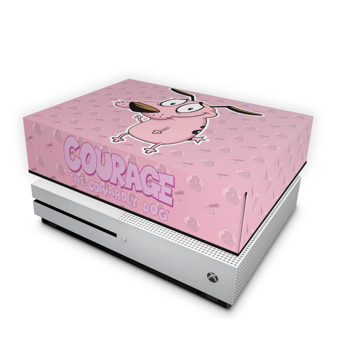 Capa Anti Poeira Xbox One Slim - Coragem: O cão covarde