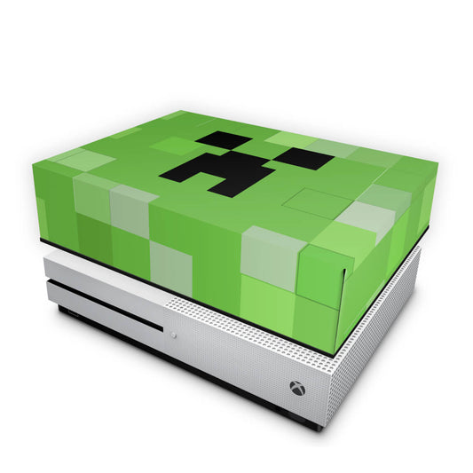Xbox One Slim Capa Anti Poeira - Creeper Minecraft