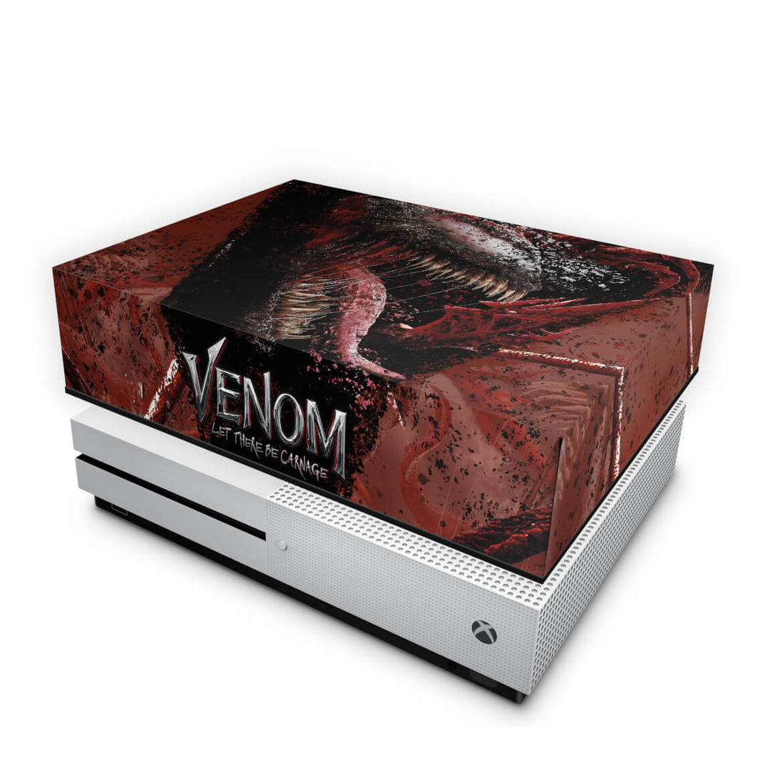 Capa Anti Poeira Xbox One Slim - Venom Tempo de Carnificina