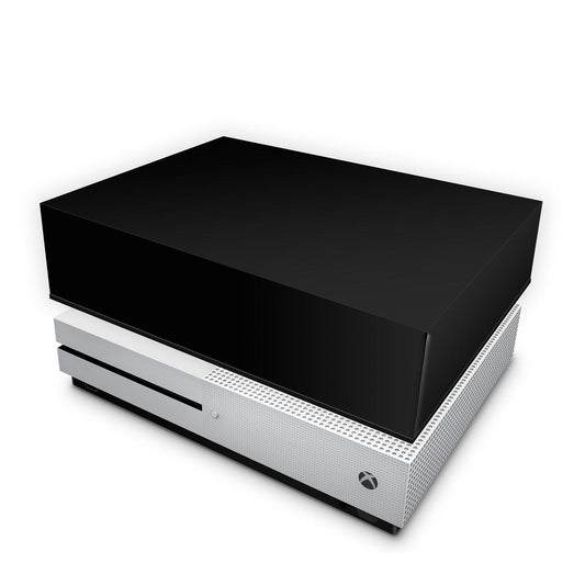 Xbox One Slim Capa Anti Poeira - Preta All Black