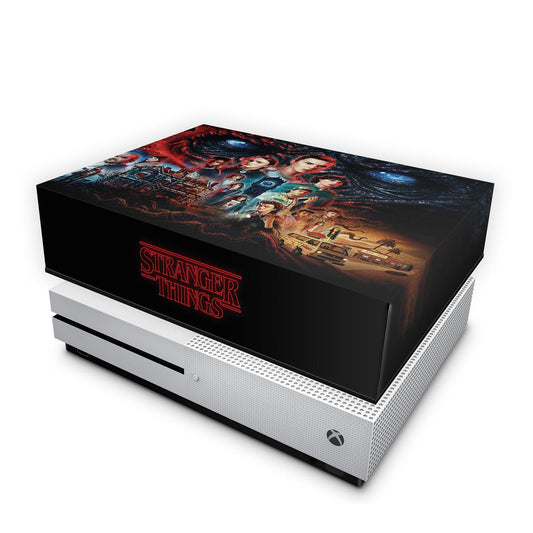 Xbox One Slim Capa Anti Poeira - Stranger Things