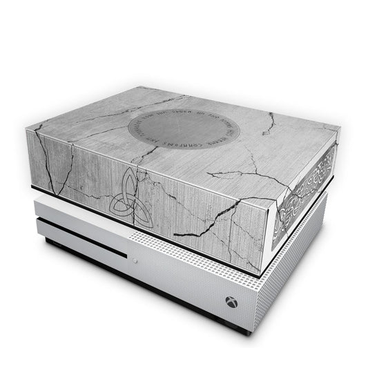 Xbox One Slim Capa Anti Poeira - Mjolnir Thor Amor e Trovão