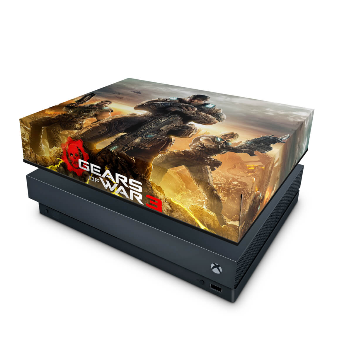 Capa Anti Poeira Xbox One X - Gears of War