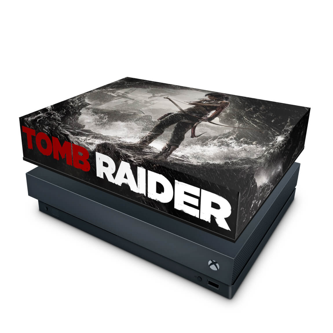 Capa Anti Poeira Xbox One X - Tomb Raider