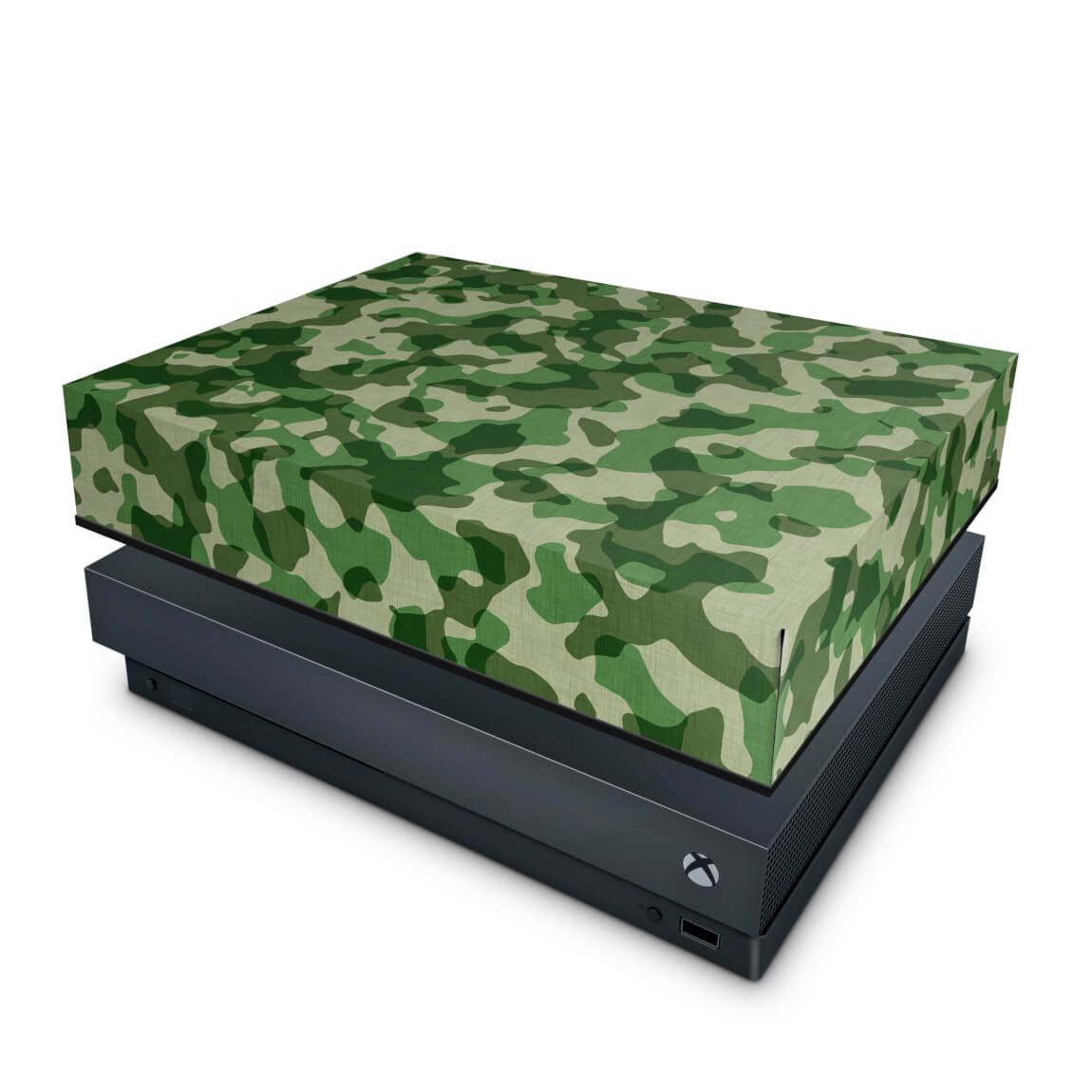 Capa Anti Poeira Xbox One X - Camuflado Verde