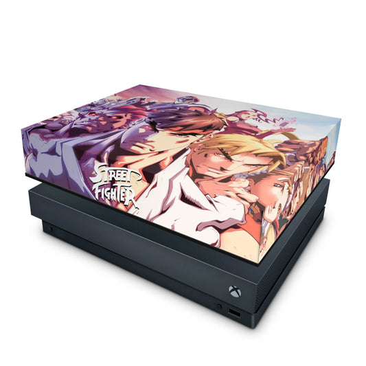 Capa Anti Poeira Xbox One X - Street Fighter
