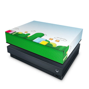 Capa Anti Poeira Xbox One X - Super Mario