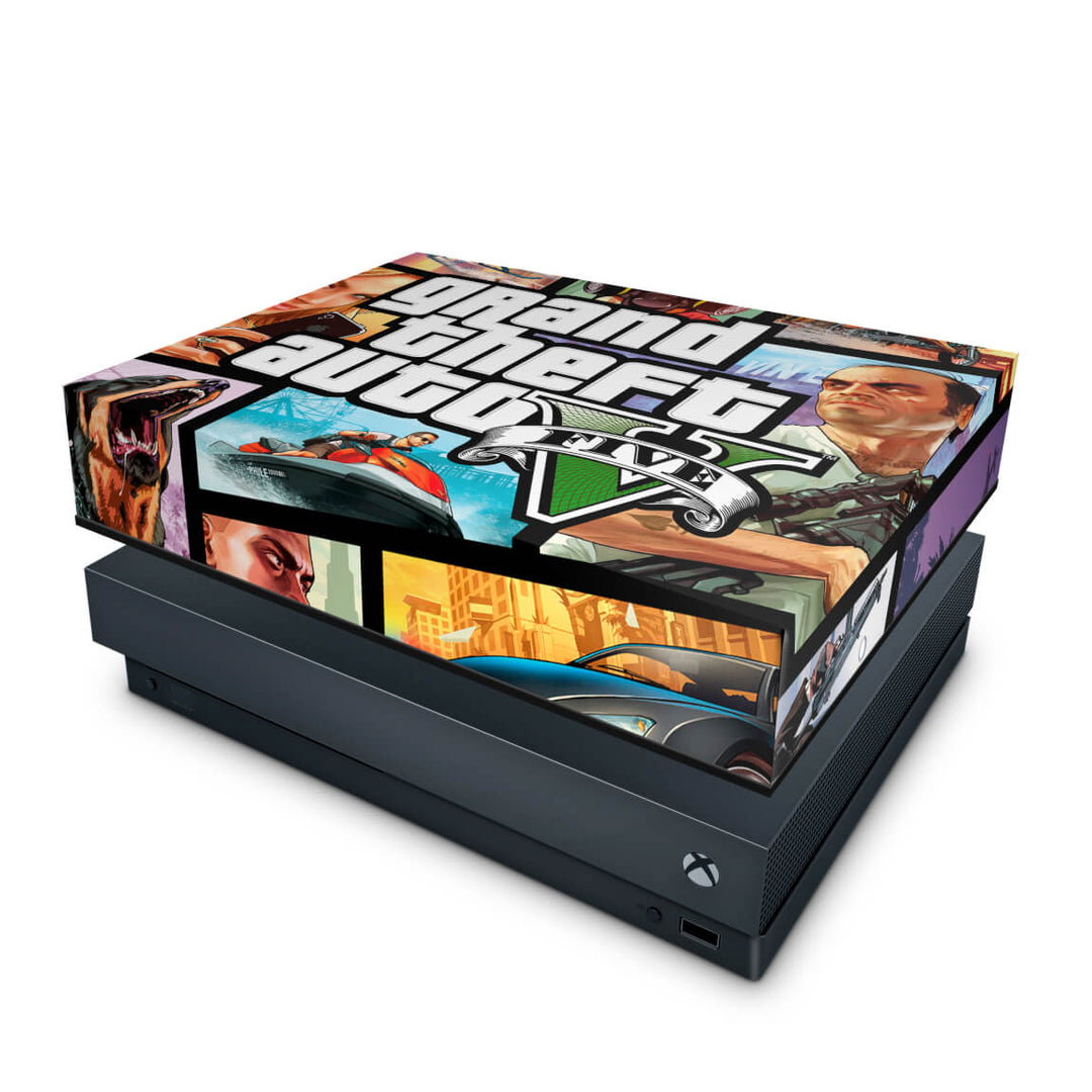 Capa Anti Poeira Xbox One X - GTA V