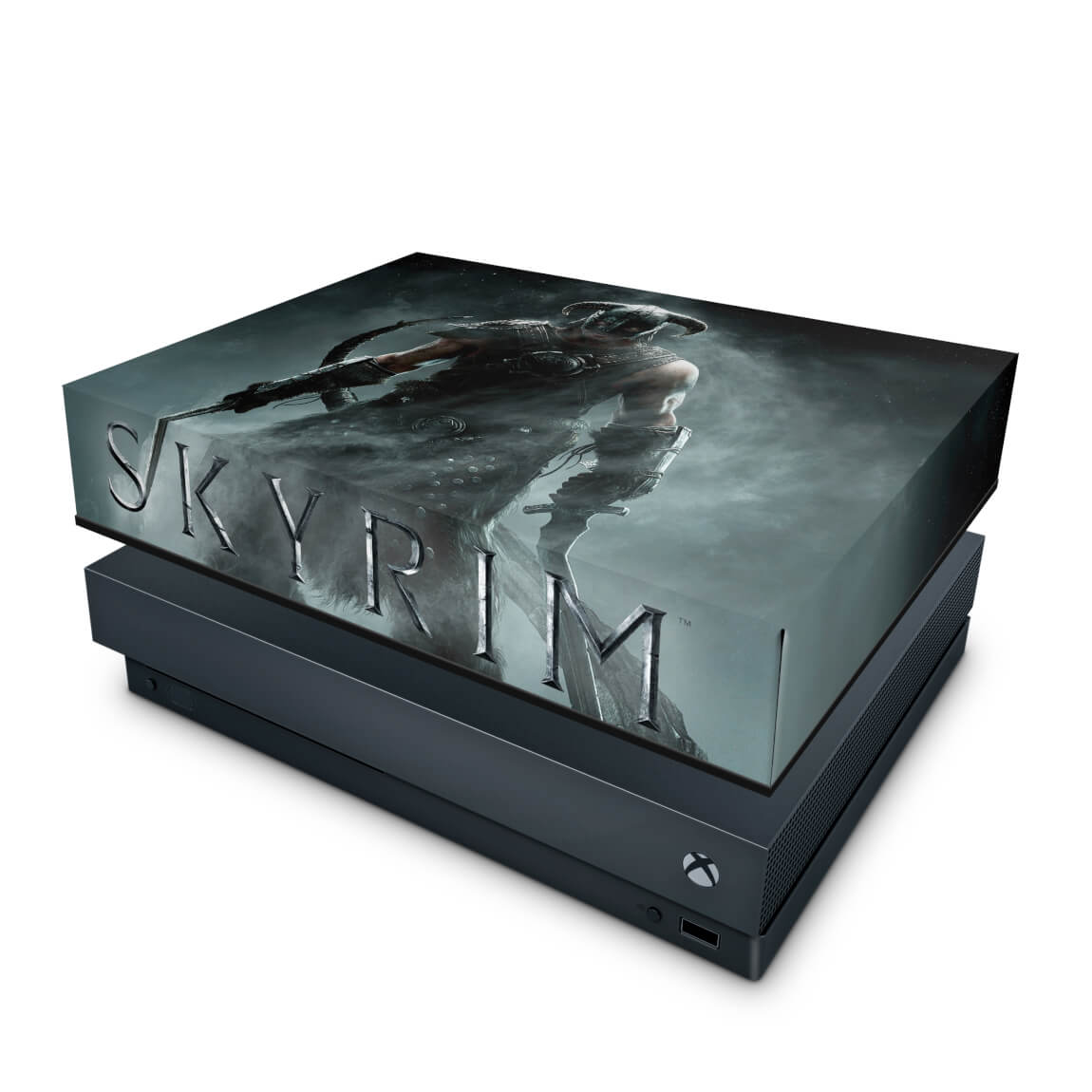 Capa Anti Poeira Xbox One X - Skyrim