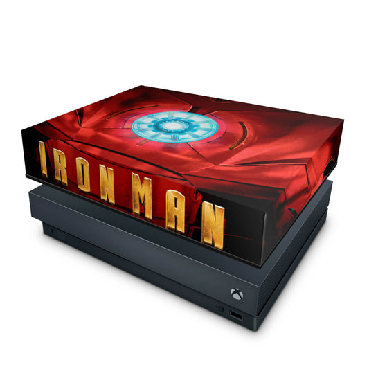 Capa Anti Poeira Xbox One X - Iron Man - Homem de Ferro