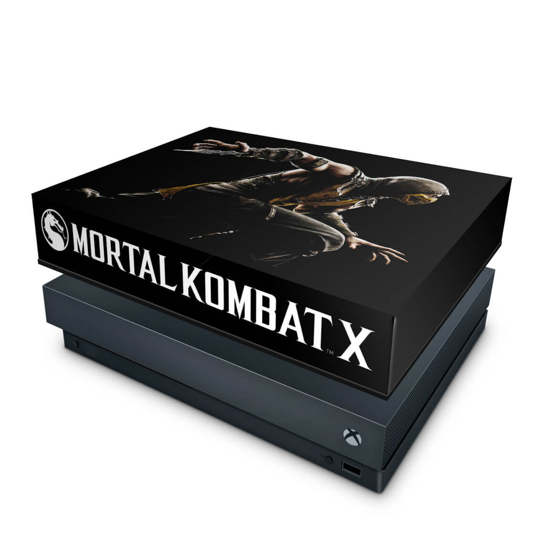 Capa Anti Poeira Xbox One X - Mortal Kombat X