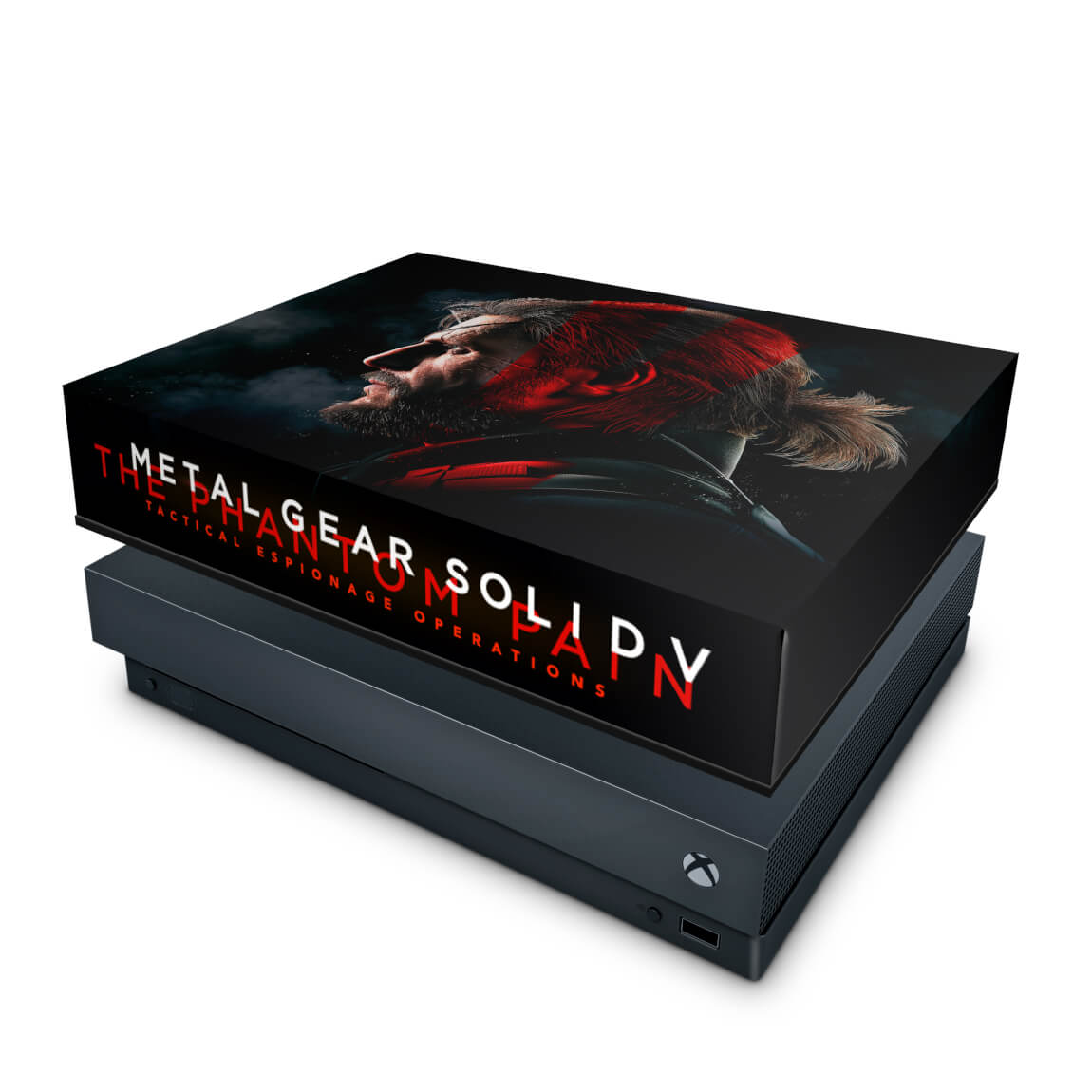 Capa Anti Poeira Xbox One X - Metal Gear Solid 5: The Phantom Pain