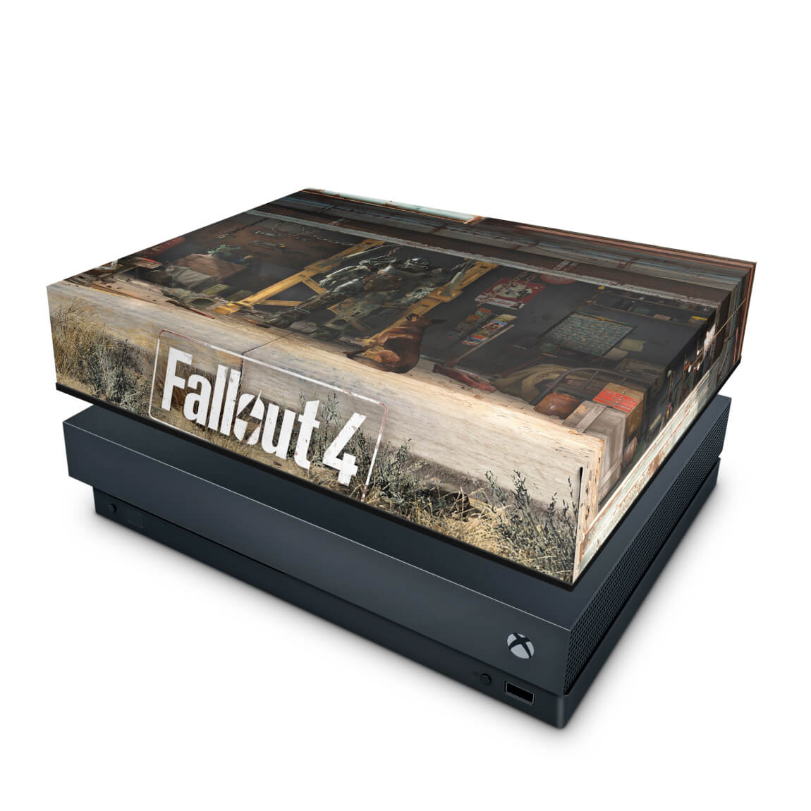 Capa Anti Poeira Xbox One X - Fallout 4