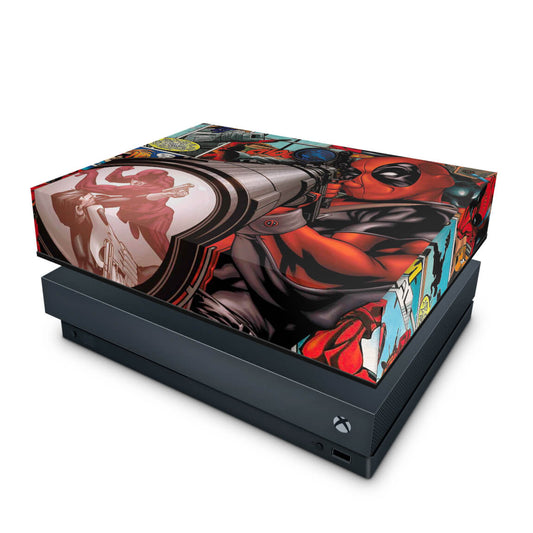 Capa Anti Poeira Xbox One X - Deadpool