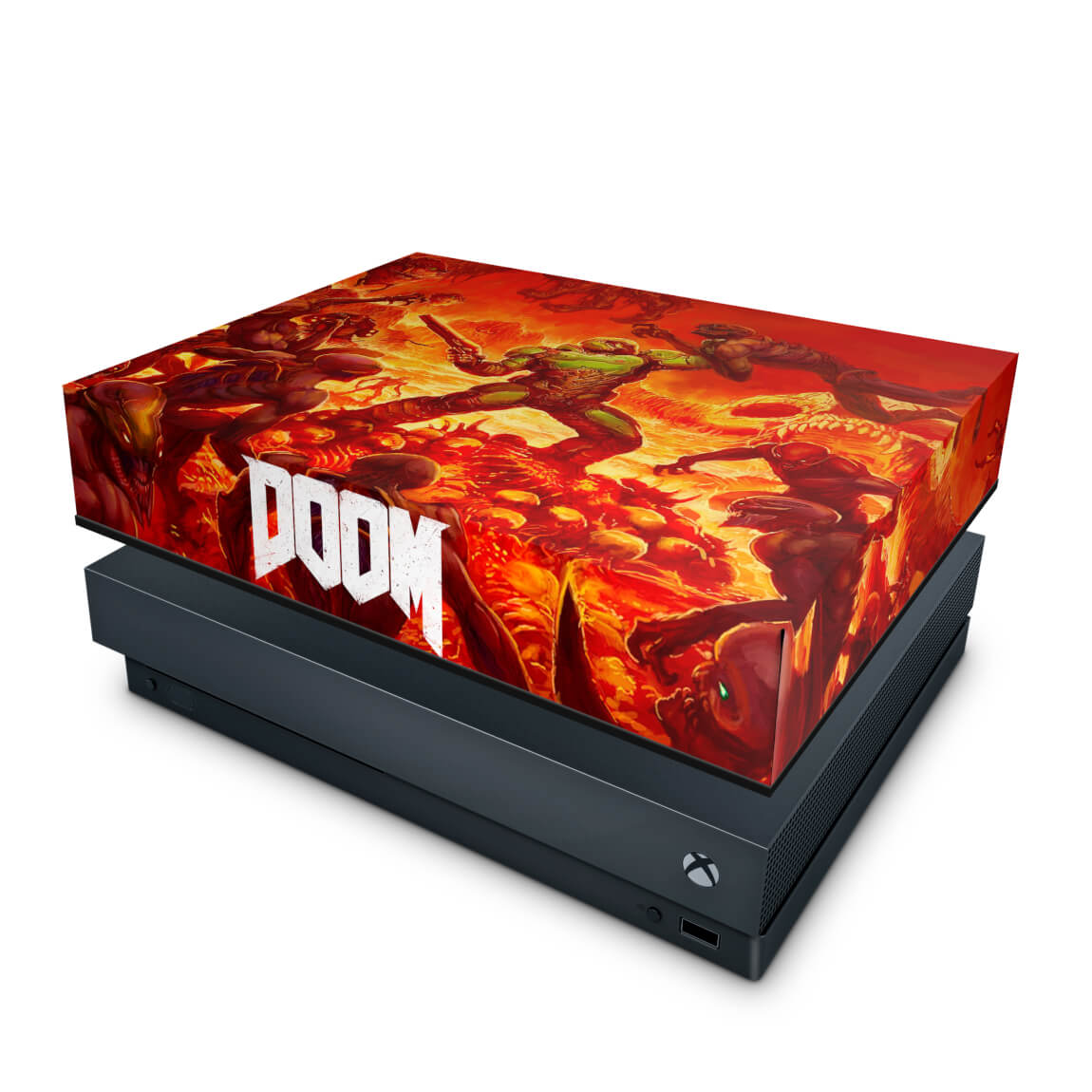 Capa Anti Poeira Xbox One X - Doom