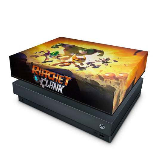 Capa Anti Poeira Xbox One X - Ratchet and Clank