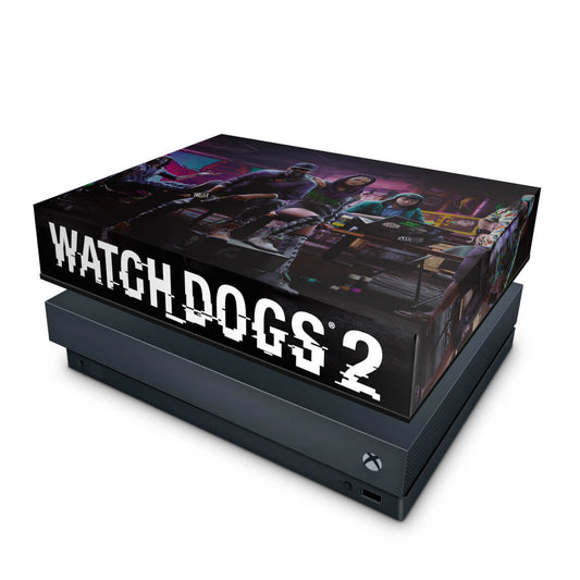 Capa Anti Poeira Xbox One X - Watch Dogs 2