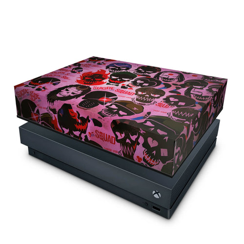 Capa Anti Poeira Xbox One X - Esquadrão Suicida #C