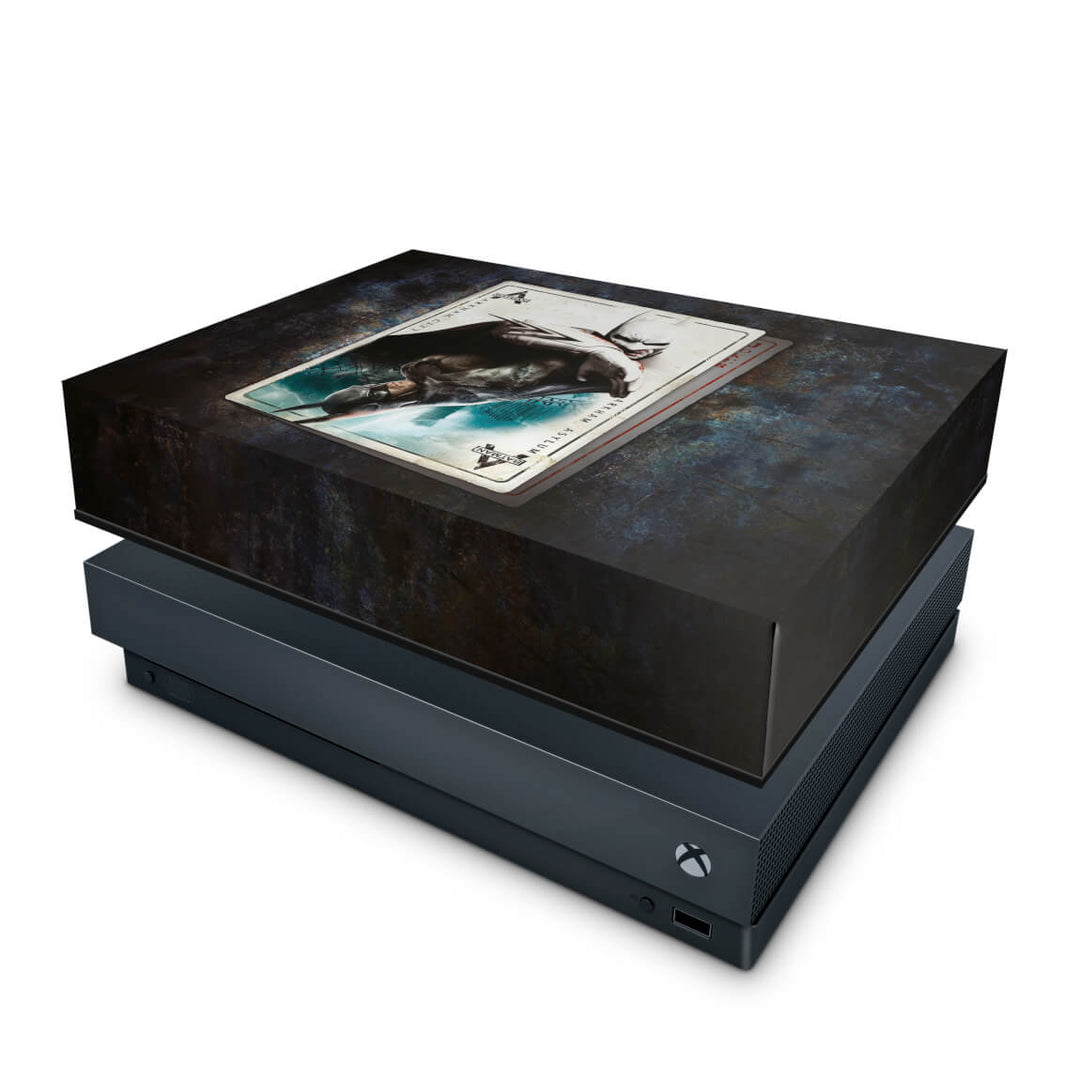 Capa Anti Poeira Xbox One X - Batman Return to Arkham