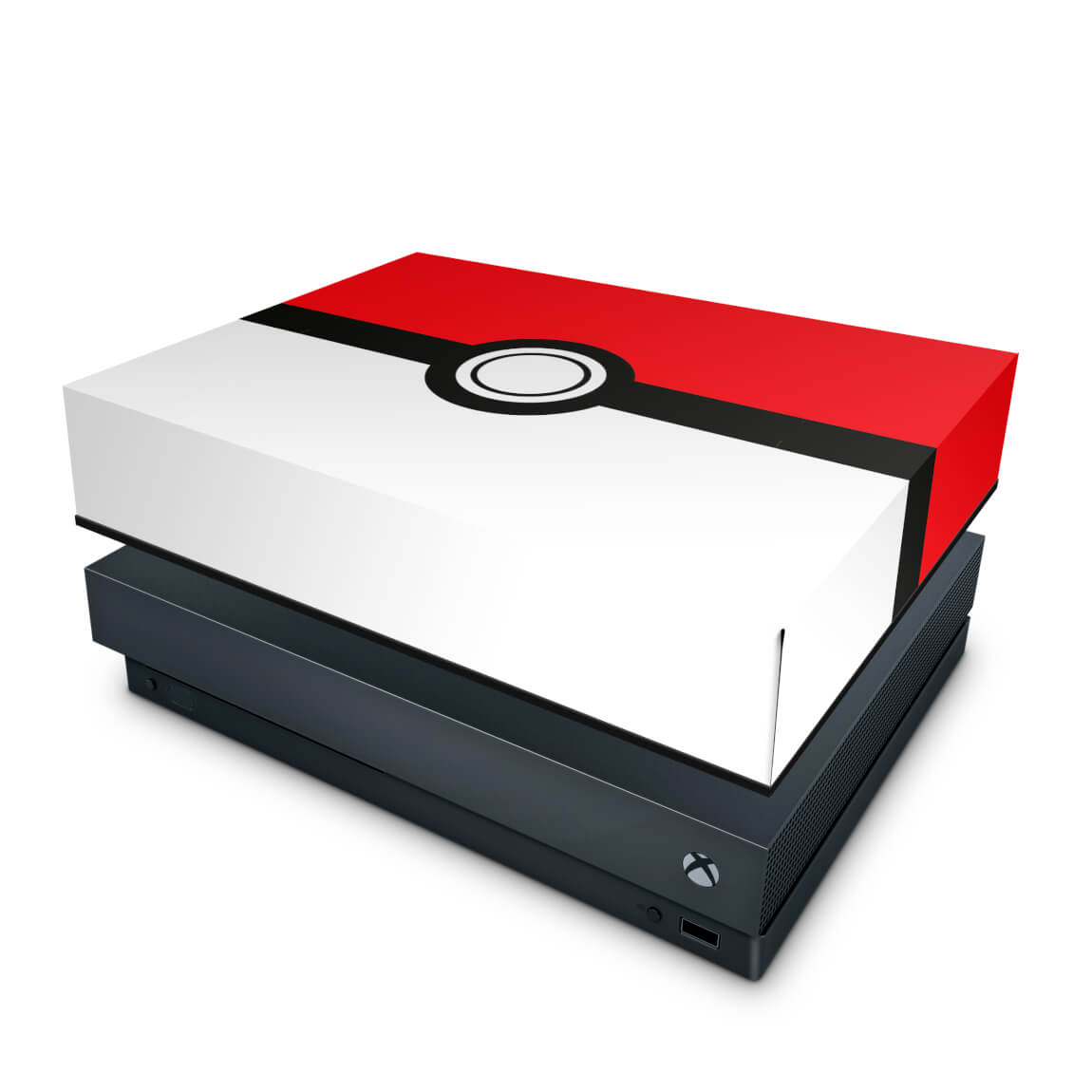 Capa Anti Poeira Xbox One X - Pokemon Pokebola