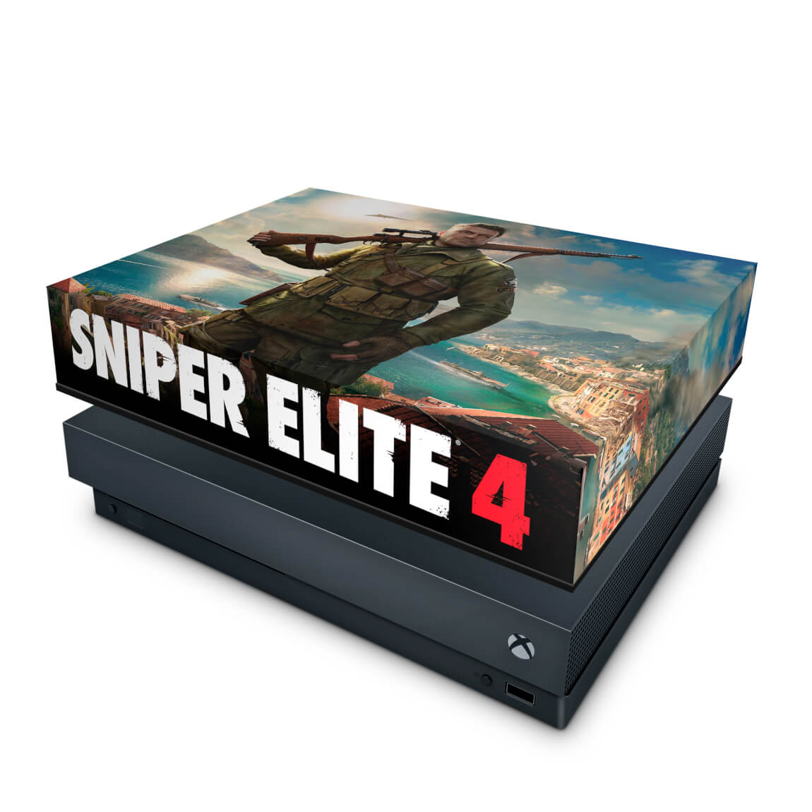 Capa Anti Poeira Xbox One X - Sniper Elite 4