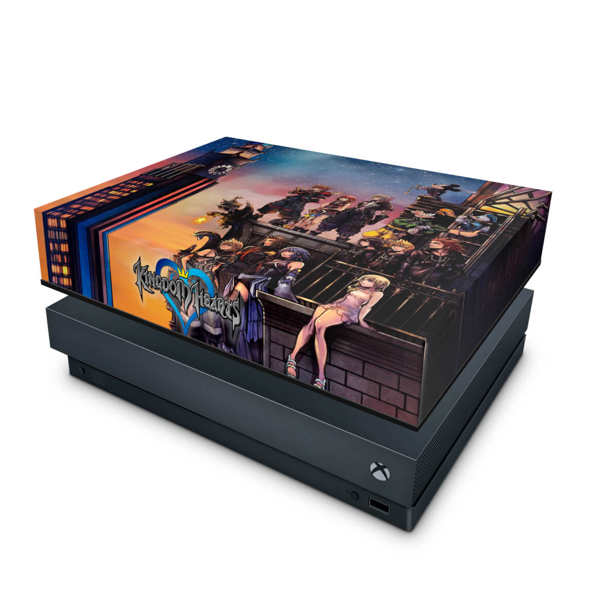 Capa Anti Poeira Xbox One X - Kingdom Hearts