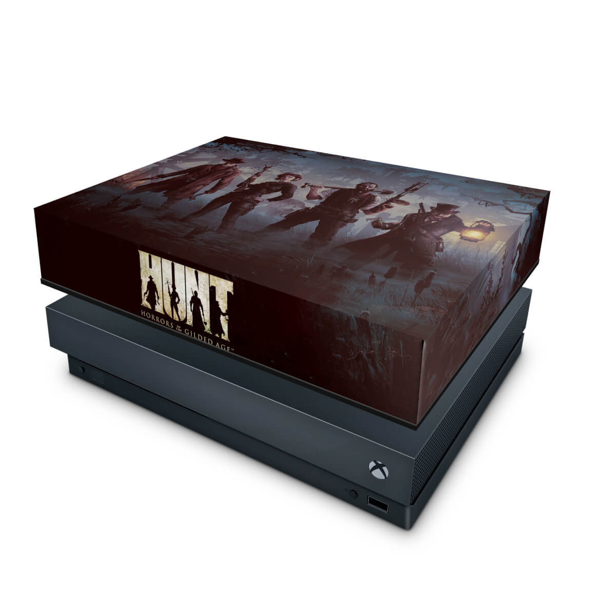 Capa Anti Poeira Xbox One X - Hunt: Horrors of the Gilded Age